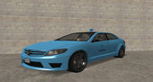 GTA V Benefactor Schafter Blue Bird Taxi