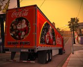 Kenworth W900 + Trailer Coca Cola Pack 