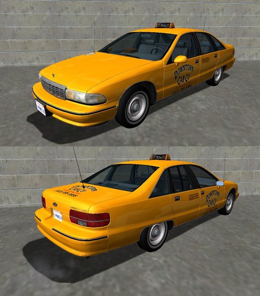 Chevrolet Caprice 1991 Taxi & 1993 Civilian Pack v1.0