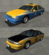 Chevrolet Caprice 1991 Taxi & 1993 Civilian Pack v1.0