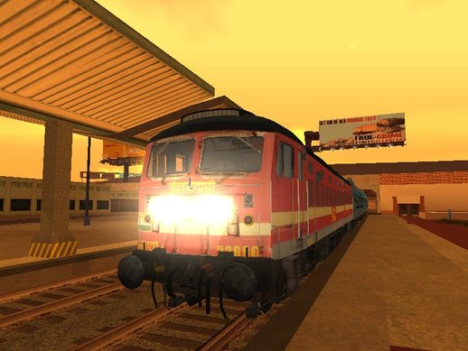 Indian Railways WAP4 Locomotive