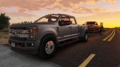 2018 Ford F-350 Super Duty Dually Stock Goose-neck/Bumper [Add-On]