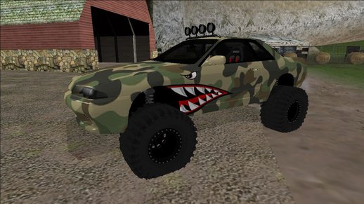 Nissan Skyline R32 Off Road Camo Shark