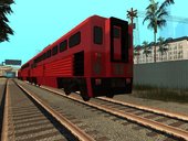 Red Brown Streak Train