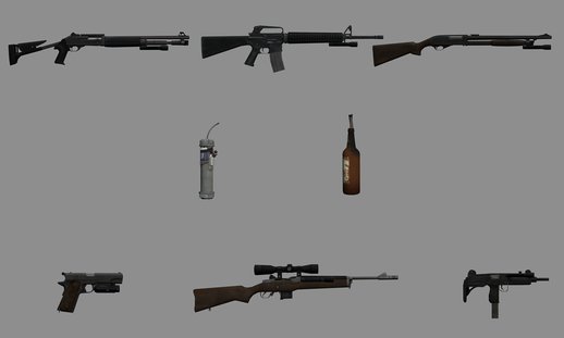 L4D1 Weapons Minipack