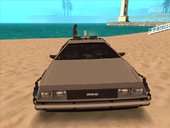 Delorean Time Machine BTTF 2