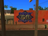 Rollin 60 Crips Mural