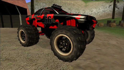 Nissan Skyline R32 Monster Truck Camo