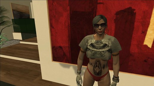 GTA V SKIN female Instagram tugh dancer