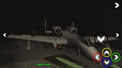 A-10 Warthog Rustler V1 Dff Only