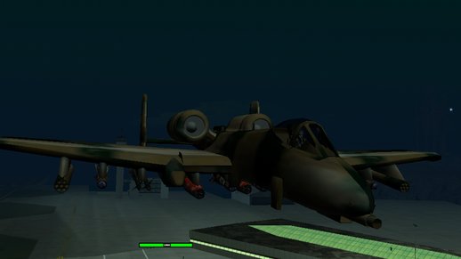 A-10 Warthog Rustler V2 Dff Only