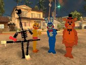 Five Nights at Freddys 2 Skin Pack