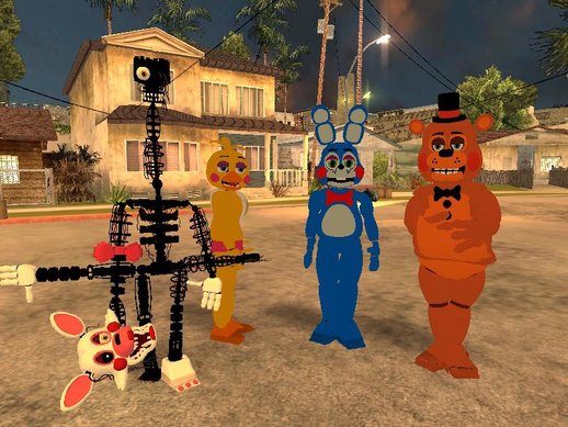 Five Nights at Freddys 2 Skin Pack