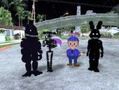 Five Nights at Freddys 2 Skin Pack