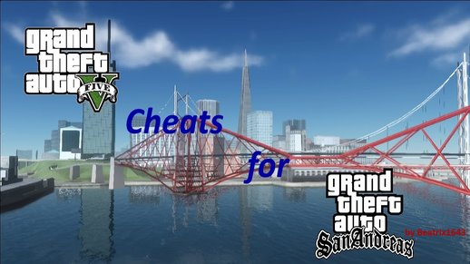 GTA V cheat codes for GTA SA