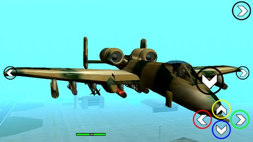 A-10 Warthog rustler v3 fix dff only