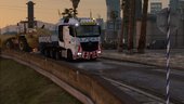 Portuguese  LASO / Mercedes-Benz Arocs SLT+ Trailer Special Transport  [ AddOn / Replace / Reflective ] v1.0.1