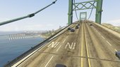 GTA 5 Bridges with traffic paths V2,for Liberty city rewind mod V2018 