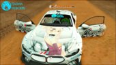 BMW M8 Itasha Ayanami and Prinz Eugen of Azur Lane GTE