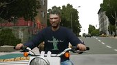 Niko bellic with Dante Hairstyle and trim beard