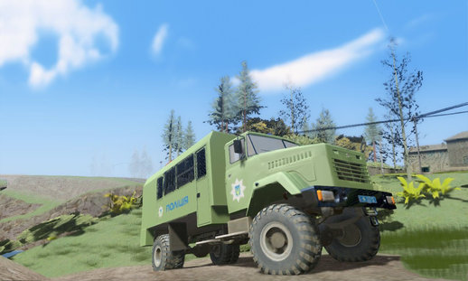 KRAZ Police Ukraine