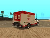 Ford F-4000 Samu LowPoly