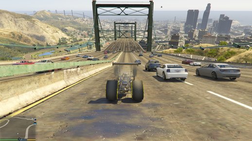 GTA 5 Hiper Highway With Traffic Paths V10