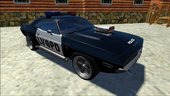 1970 Dodge Challenger Police LVPD