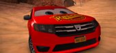 2016 Dacia Logan 2 - Lightning Mcqueen