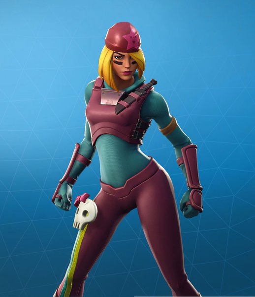 Fortnite Female Skully