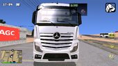 MB Actros Truck For Mobile (dff+txd)