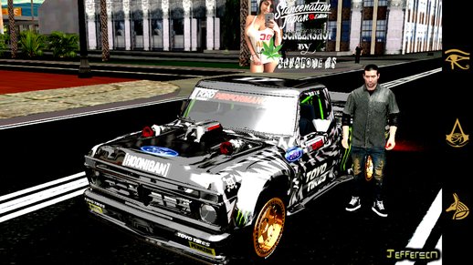 Hoonigan Gymkhana 10 Ford F-150 'Hoonitruck' 1977 for Mobile