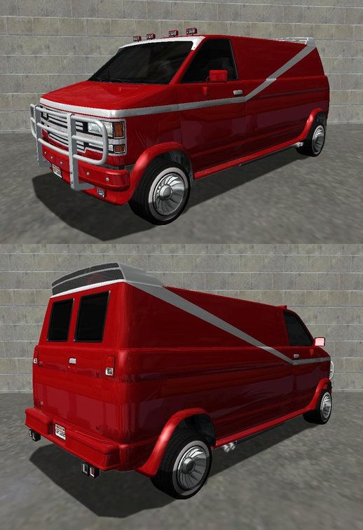 1999 Chevrolet Express G-20 Van A-Team v1.0