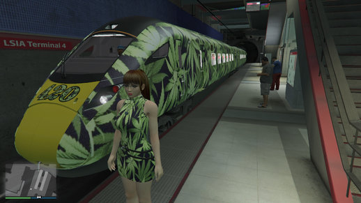 Weed livery for Hitachi Super Express Class 801 EMU locomotive