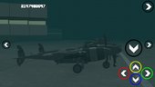 P38 Lightning Rustler Dff Only