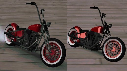 Zombie Bobber Texturas Personalizadas 2 Tonos Metálicos