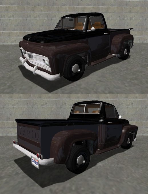 1954 Ford F-100 Deluxe Pickup (Slamvan style) v1.0