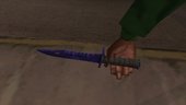 CS:GO M9 Bayonet | Doppler Sapphire