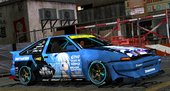 AE86 Aqua Itasha