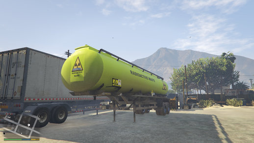 Radioactive Waste Tanker