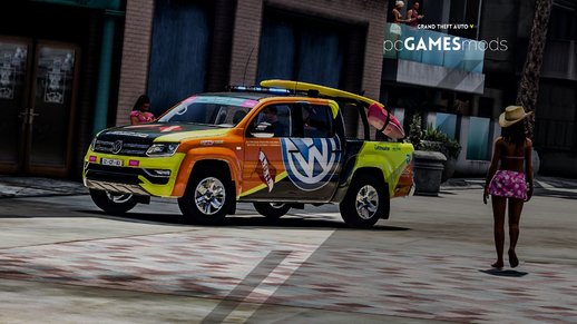 Portuguese Lifeguard ISN - Volkswagen Amarok 3.0 v6 [ Replace & AddOn / Livery ] v1.0