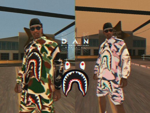 BAPE Hoodie and Pants