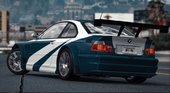 BMW M3 GTR E46 NFS MW [4k livery] [Add-On]