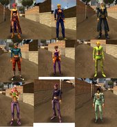 JoJo's Bizarre Adventure: Golden Wind Skin Pack