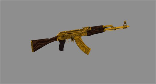 AKM Gold Cartel Skin