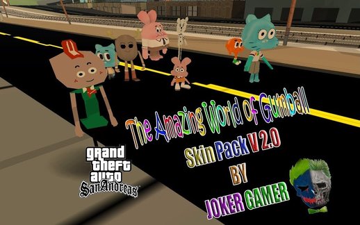 The Amazing World of Gumball Skin Pack V 2.0