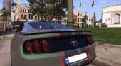 2015 Ford Mustang GT 50 Years Special Edition Police Canary Islands [Marked Unmarked Add-on Tunning]