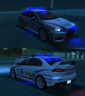 Mitsubishi Lancer Evolution X PDRM