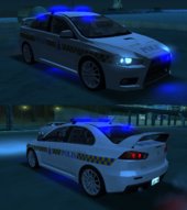 Mitsubishi Lancer Evolution X PDRM