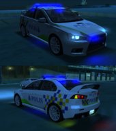 Mitsubishi Lancer Evolution X PDRM